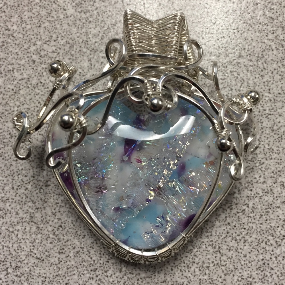 Heart handmade pendant